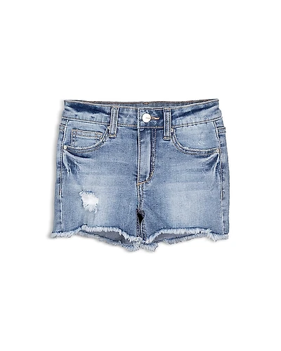 Joes Jeans Girls' Jessie Loose Fit Rocker Rip & Repair Denim Shorts - Big Kid