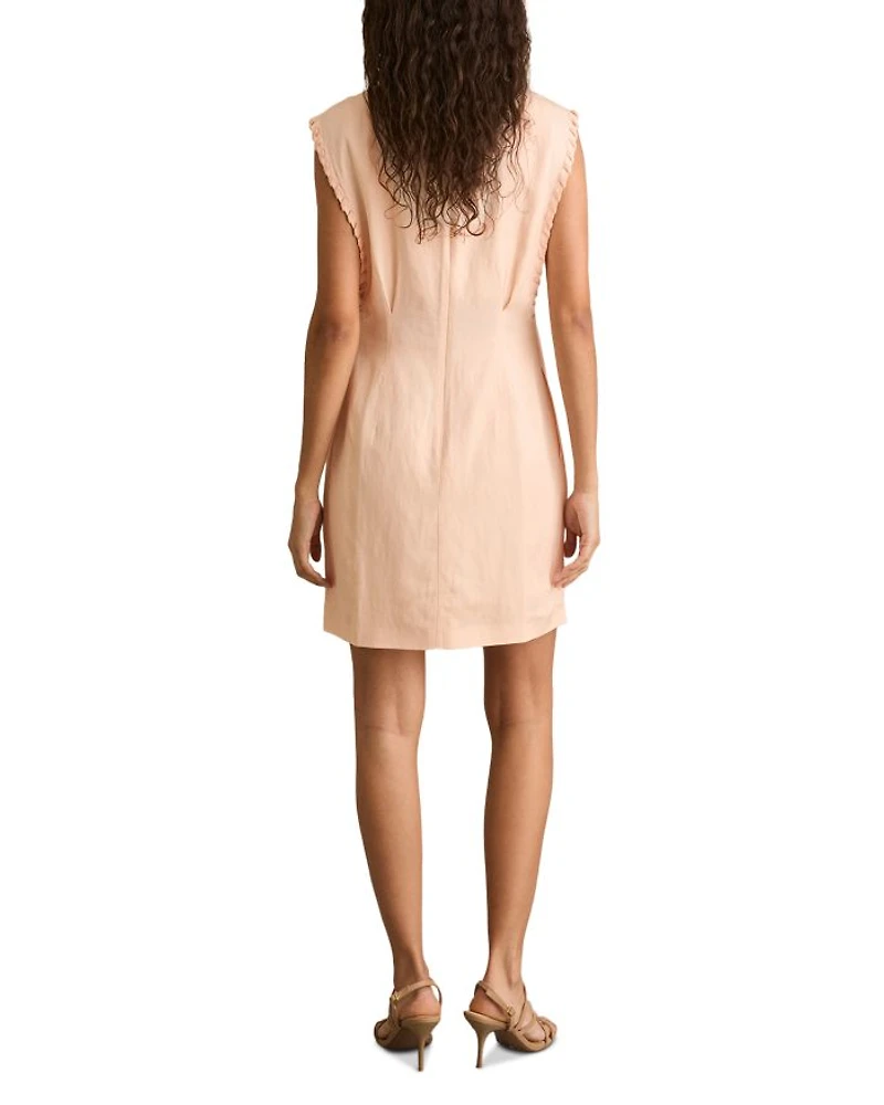 Stitched Trim Dress