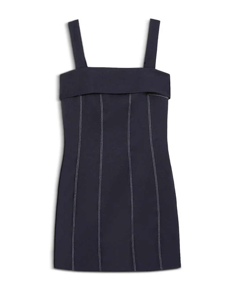 Effie Contrast Stitch Dress