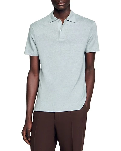 Beach Linen Polo Shirt