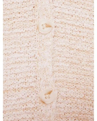 Lily Button Front Knit Vest