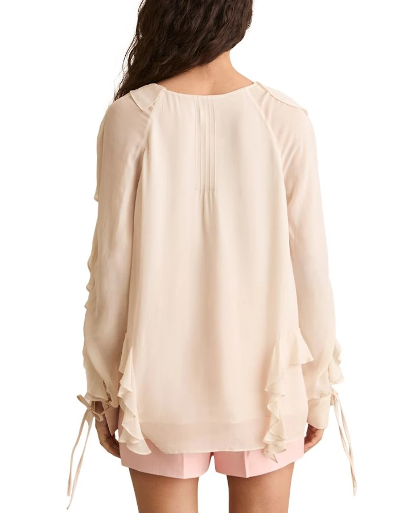 Zaria Ruffled Top