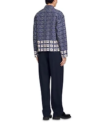 Jacket with Floral Motif