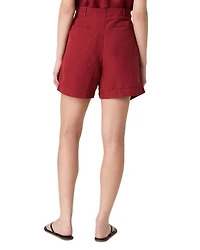 Birdie Linen Blend Walking Shorts
