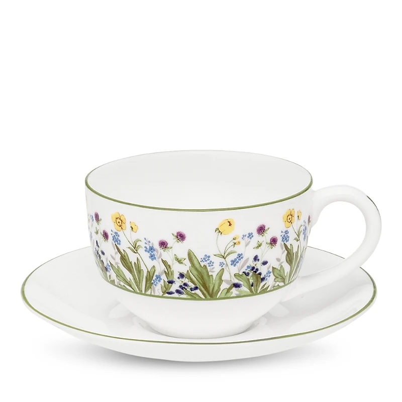 Halcyon Days Highgrove Wildflower Teacup and Saucer Set