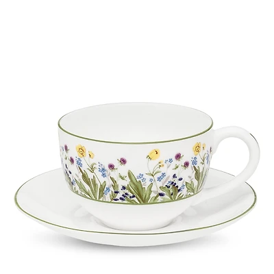 Halcyon Days Highgrove Wildflower Teacup and Saucer Set