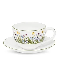 Halcyon Days Highgrove Wildflower Teacup and Saucer Set