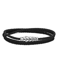 David Yurman Chevron Triple Wrap Bracelet