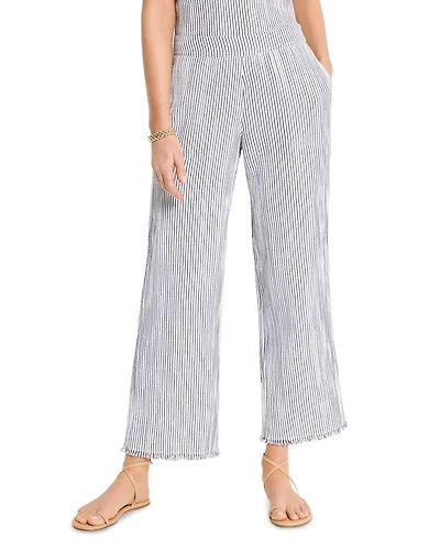 Pinstripe Gauze Pants