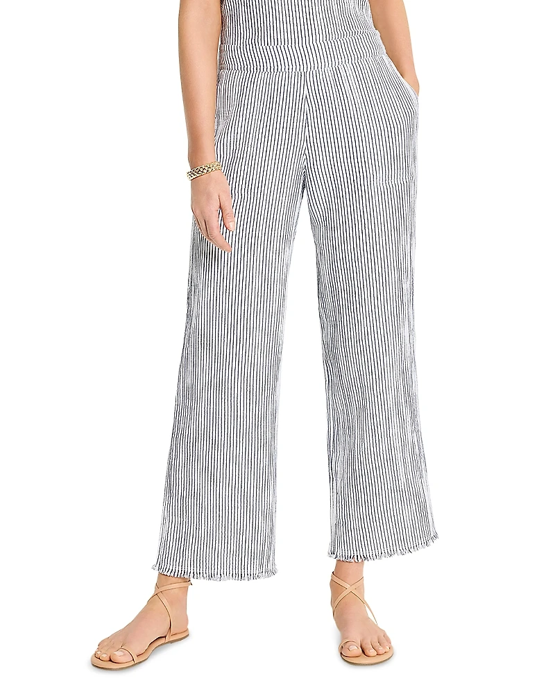 Nic+Zoe Pinstripe Gauze Pants