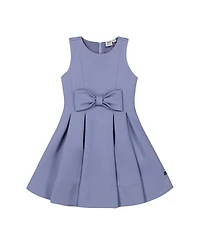 Deux par Deux Girls' Neoprene Bow Dress - Little Kid