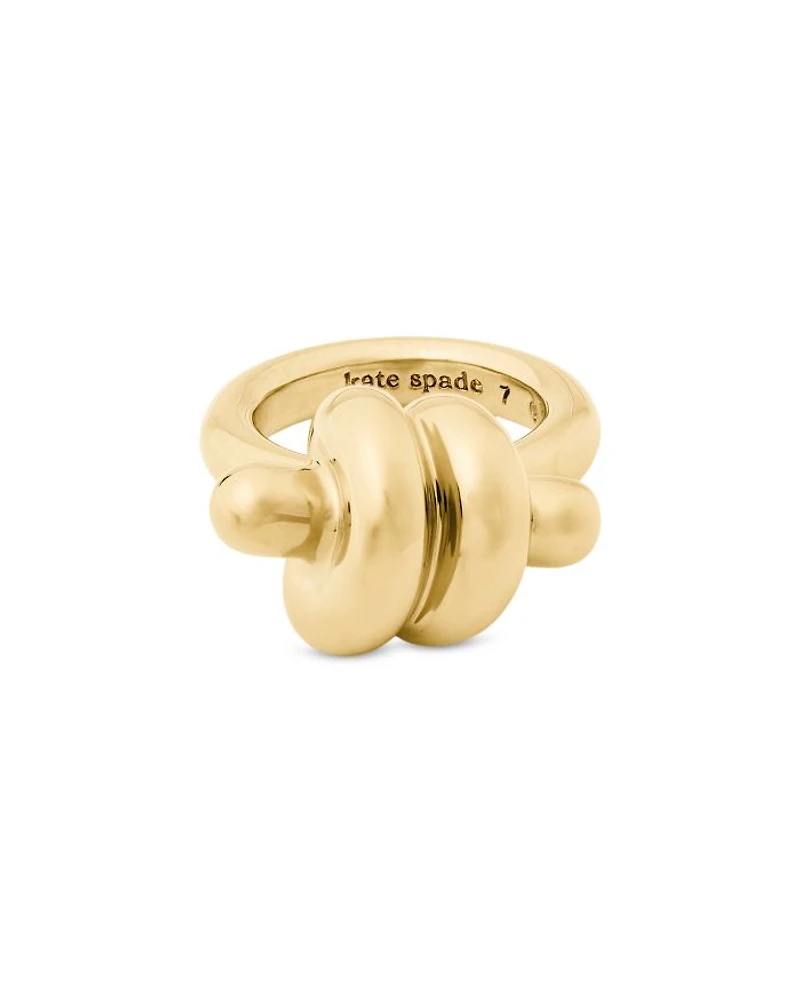 Ropes & Knots Polished Statement Ring