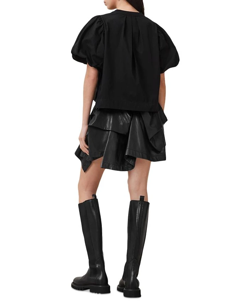 Leather Hitch Lea Skirt