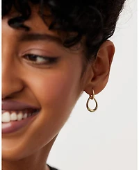 Gold Drop Earrings - Sage