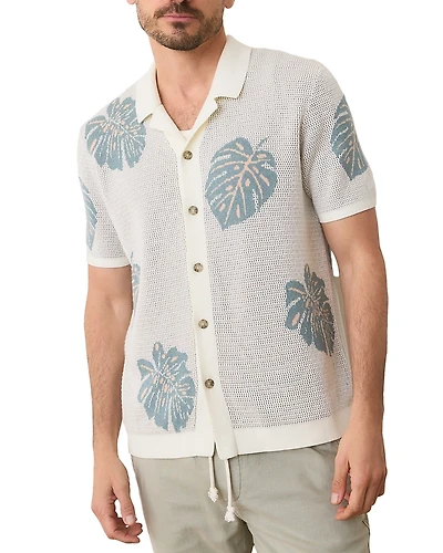 Marine Layer Asher Knit Camp Shirt