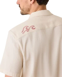 Embroidered Camp Shirt