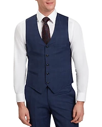 Ted Baker Troy Check Wool Modern Fit Suit Vest