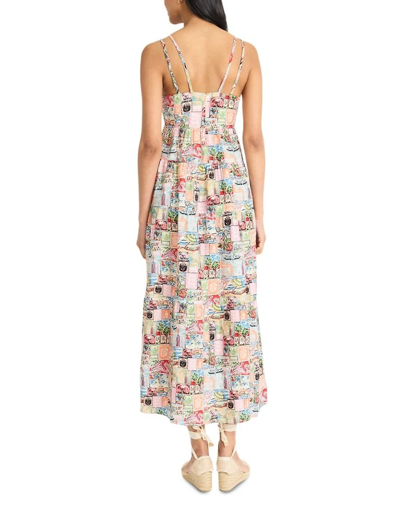 Maxi Dress with Double Strap