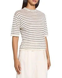 Boyfriend Tee Linen-Blend
