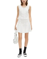 Sleeveless Lace Top
