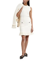 Textured Pencil Skirt