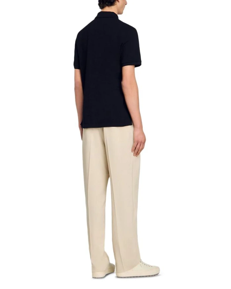 Cross Patch Polo Shirt