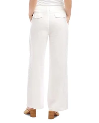 Linen Wide Leg Trousers