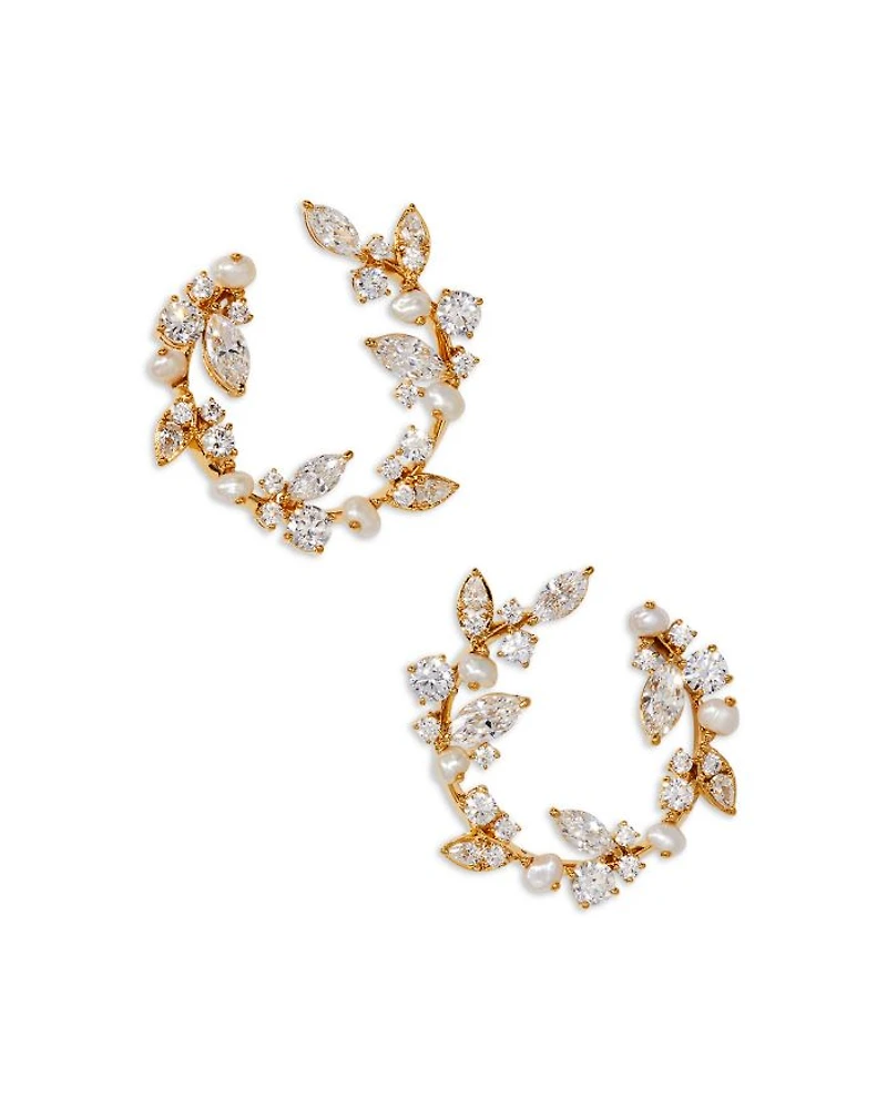 Ravish Front to Back Hoop Earrings