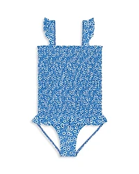 Minnow Girls' Smocked One Piece Swimsuit - Baby, Little Kid, Big Kid