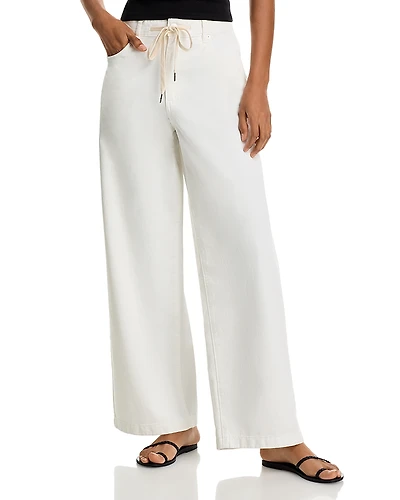 Blanknyc Low Rise Baggy Fit Twill Pants