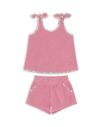 Minnow Girls' Tie Knot Tank Top & Shorts Set - Baby, Little Kid, Big Kid