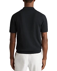 Pointelle Zip Front Shirt
