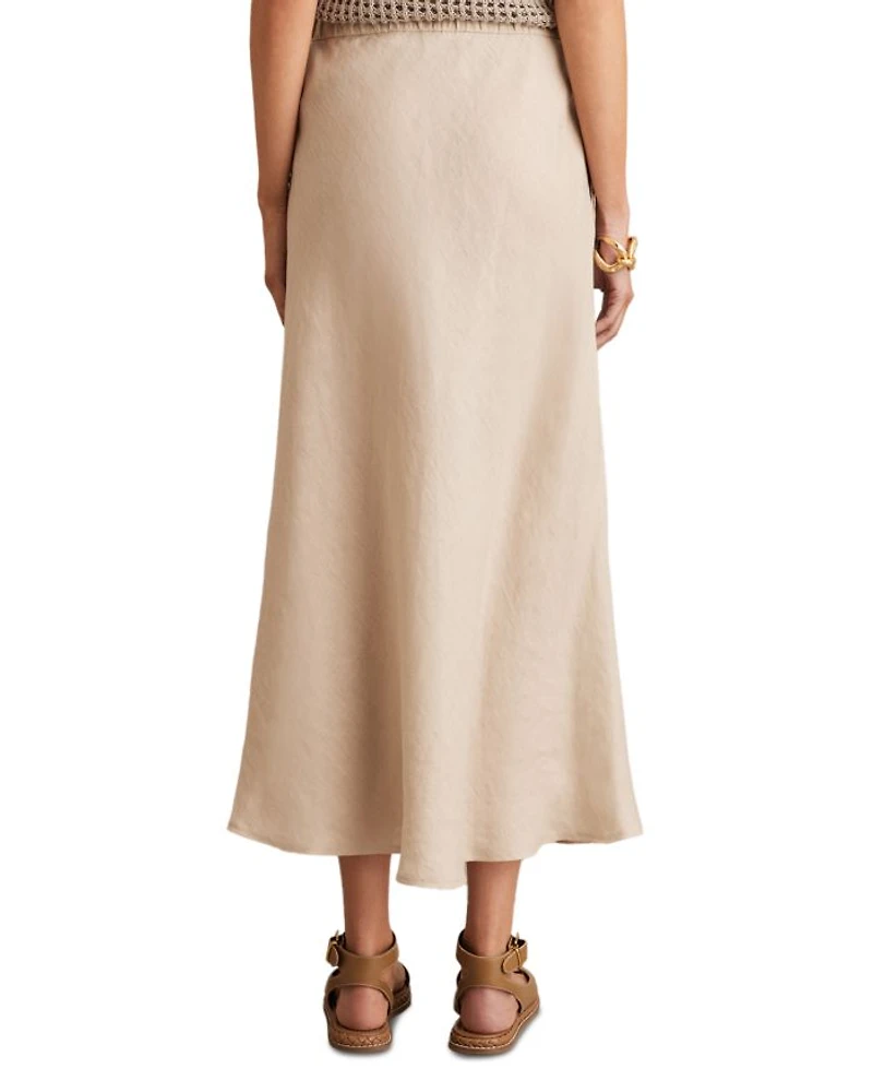 Roxi Linen Slip Skirt