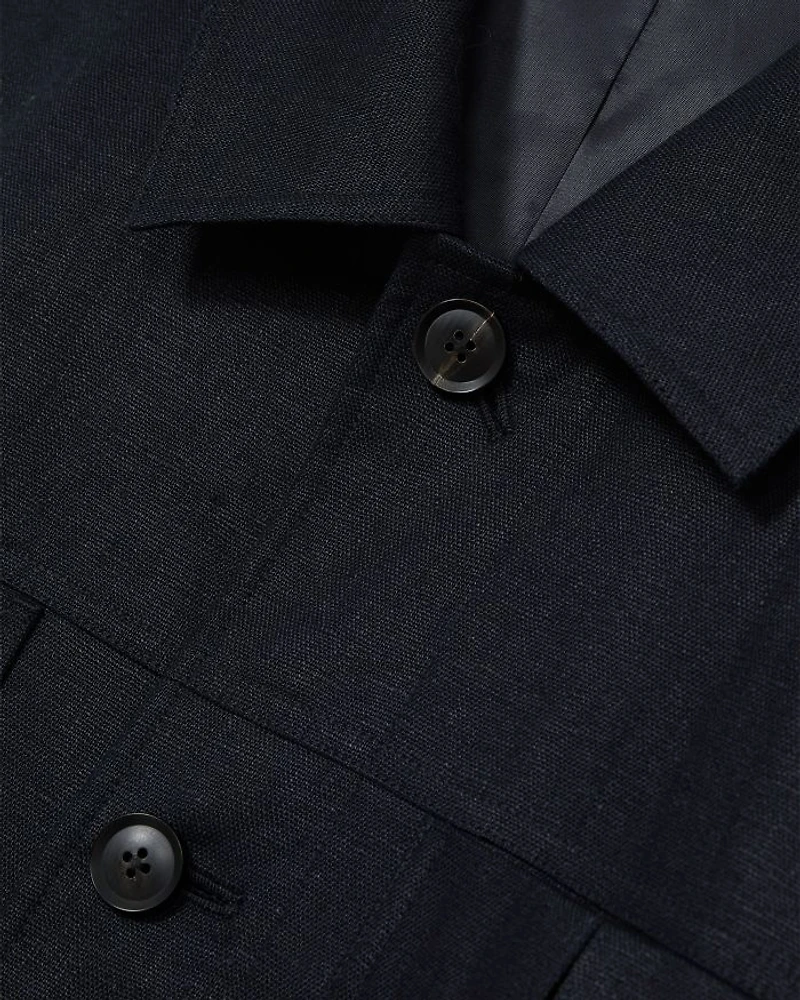 Linen Four Pocket Jacket