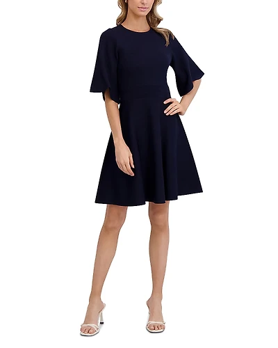 Ted Baker Flared Sleeve Mini Dress