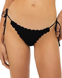 Beach Riot Soleil Crochet Side Tie Bikini Bottom