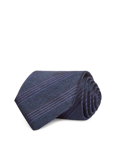 Silk Classic Stripe Tie
