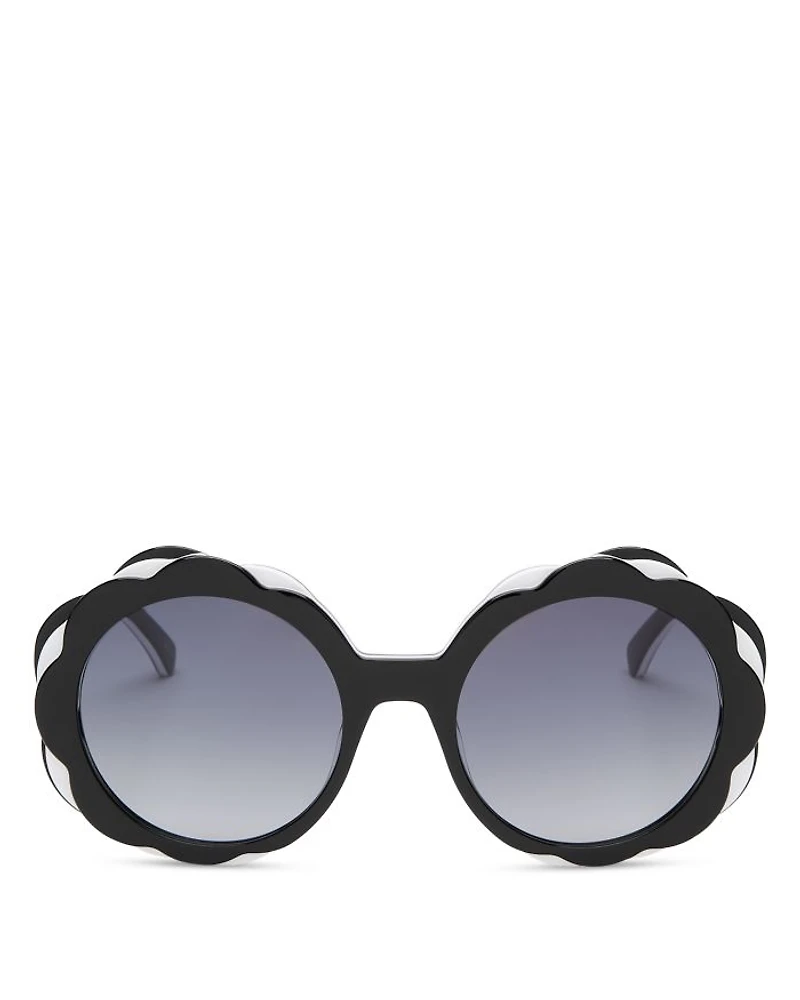 Vivi Round Sunglasses, 54mm