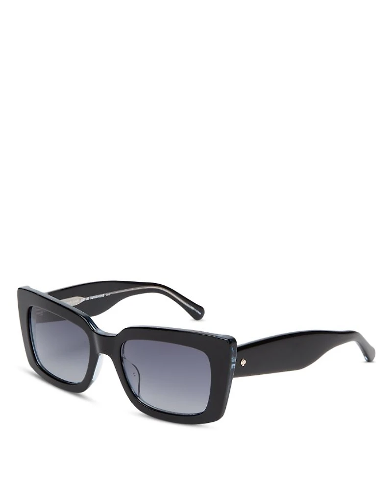 Cailin Rectangle Sunglasses, 52mm