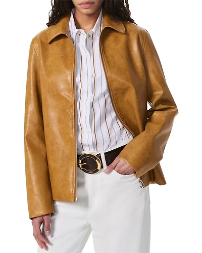 Jordie Faux Leather Jacket