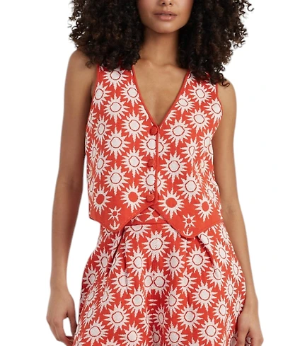 Chinti & Parker Women's Laura Whitmore Sunflower Waistcoat