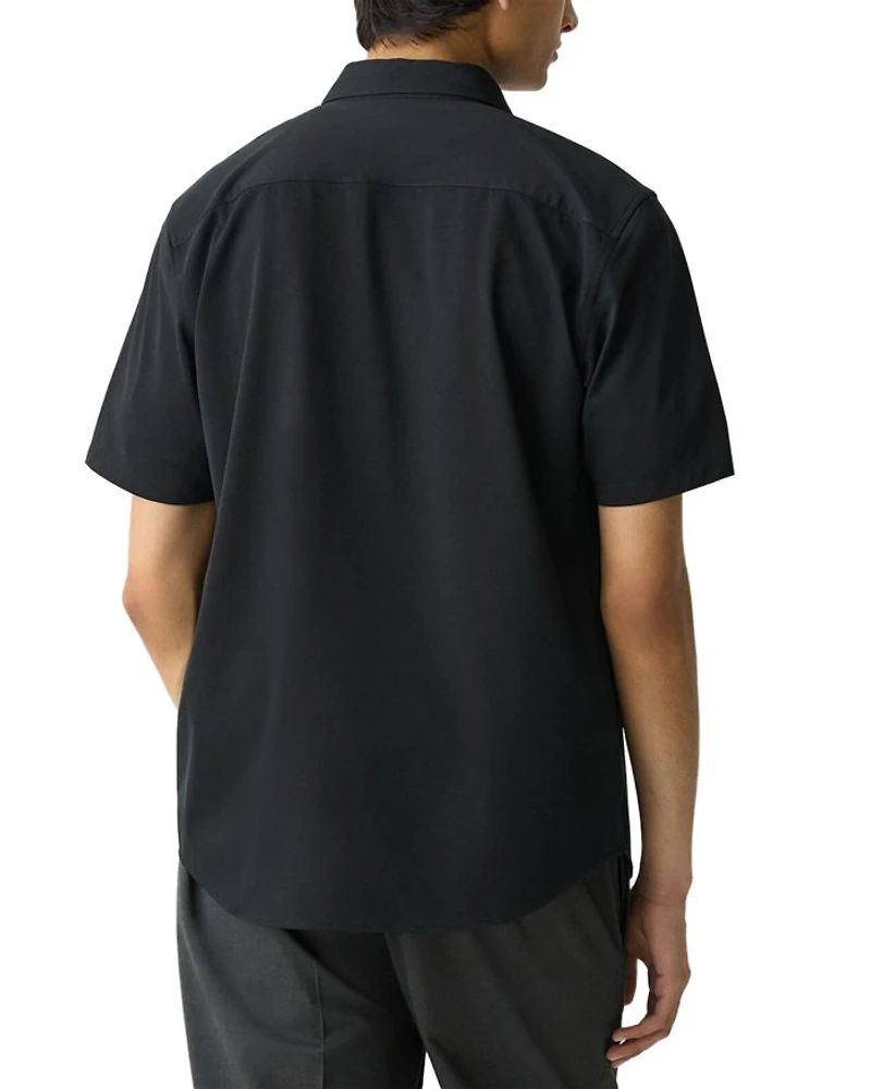 Irving Short-Sleeve Shirt Structure Knit