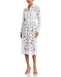 L'Agence Emilio Midi Shirt Dress