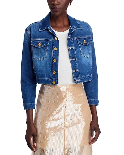 L'Agence Koda Crop Jacket