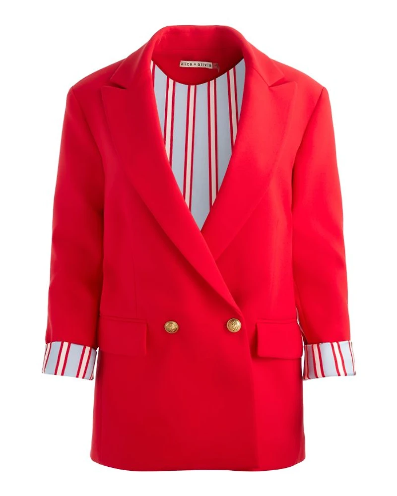 Arias Oversized Double Breasted Blazer