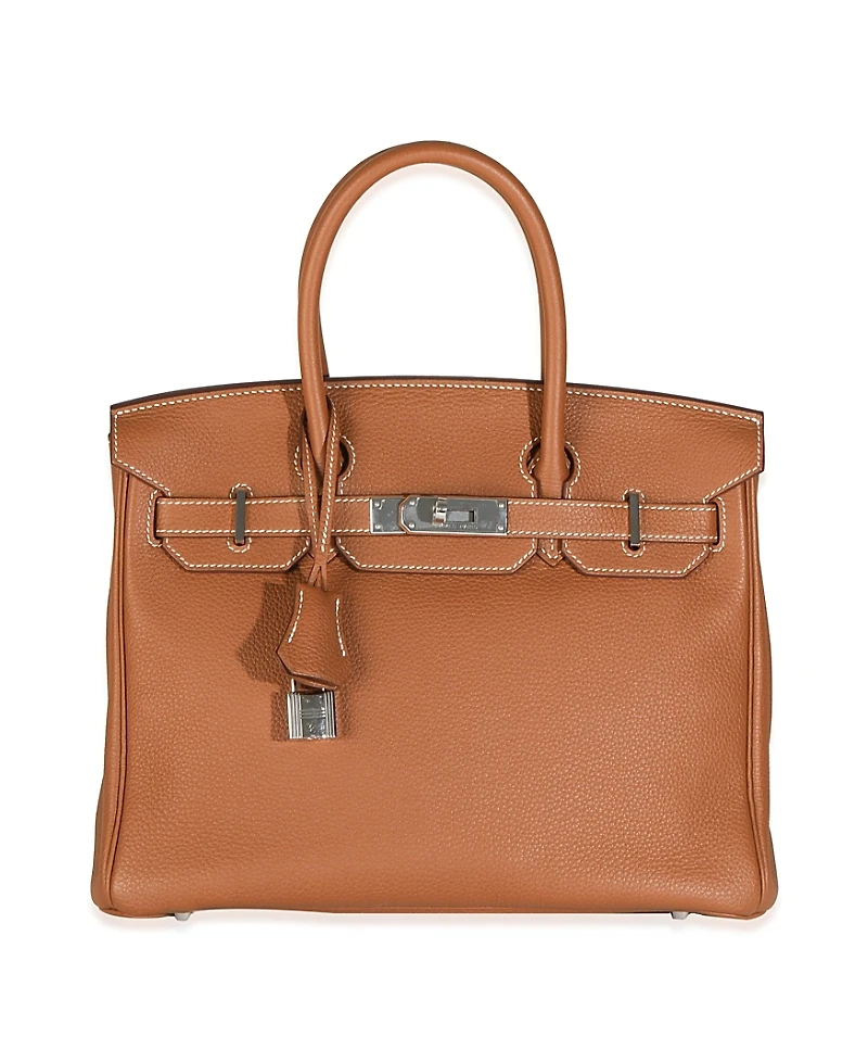 Pre-Owned HERMES Birkin 30 Leather Handbag