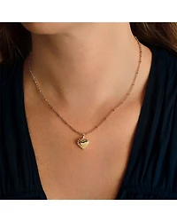Heart Locket Pendant Necklace