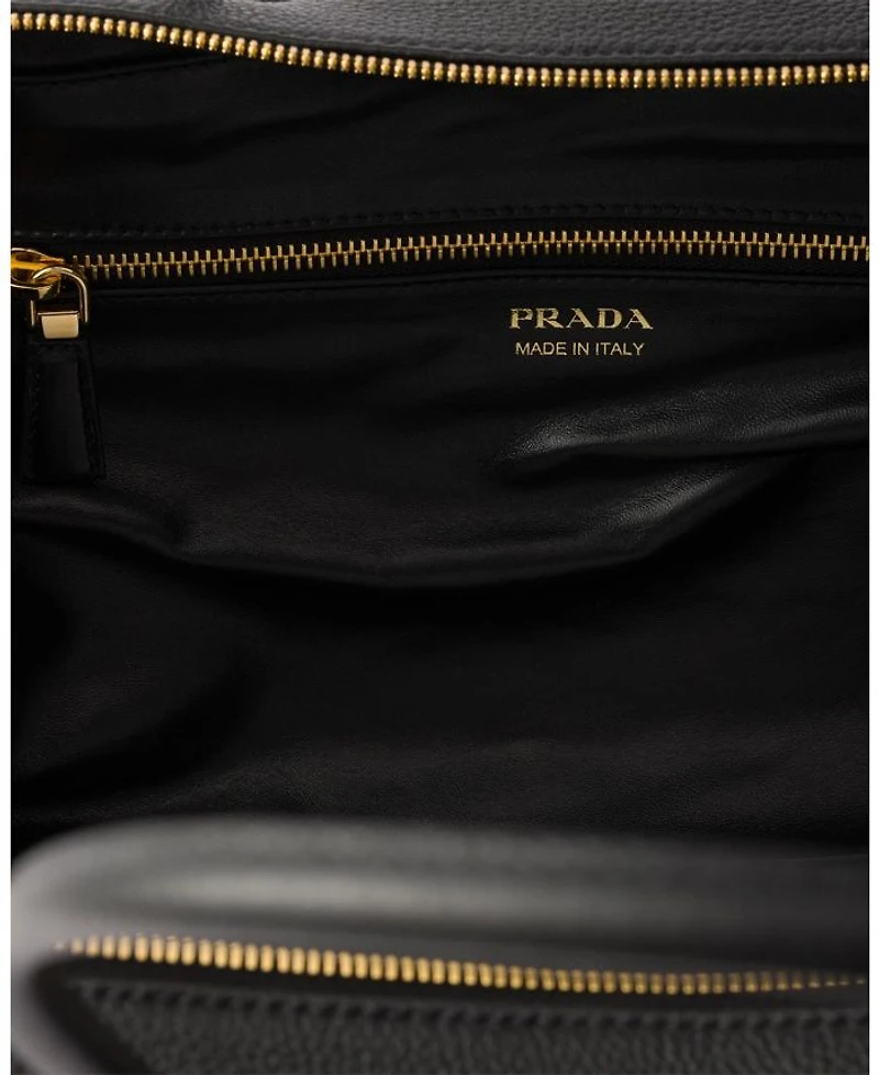 Large Leather Top-Handle Bag