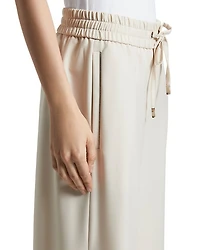 Split Hem Palazzo Pants