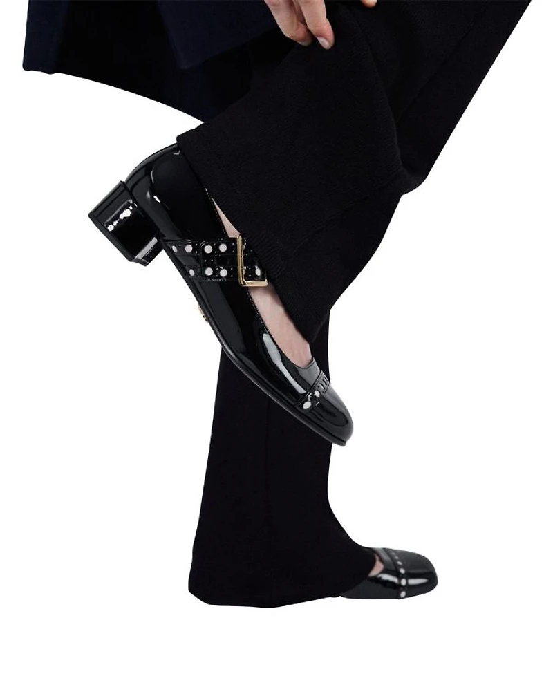 Women's Patent Leather Mary Jane Pumps
